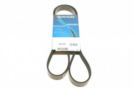 6PK1352 DAYCO Ремень генератора поликлиновый DAYCO 6PK1352