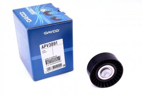 APV3891 DAYCO Ролик генератора Ford Focus/Fiesta/C-Max/Transit 1.5-1.6 EcoBoost 10- (паразитний) (70x25) DAYCO APV3891