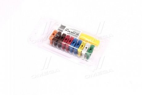 DEC.FUSE KIT 03 DECARO Запобіжник ножовий стандарт комп. 10 шт. з пінцетом (DECARO)
