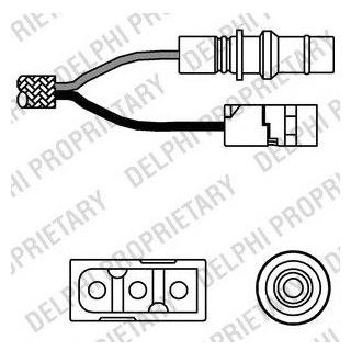 ES10276-12B1 Delphi Лямбда-зонд