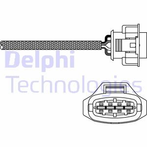 ES10790-12B1 Delphi Датчик кисню