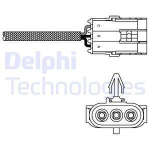 ES10970-12B1 Delphi Датчик кисню