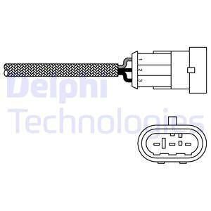 ES10971-12B1 Delphi Датчик кисню