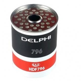 HDF796 Delphi DELPHI CITROEN Фильтр топливный диз.H=112mm Citroen 1,8-2,5FordPeugeotRenault 1.9/2.5
