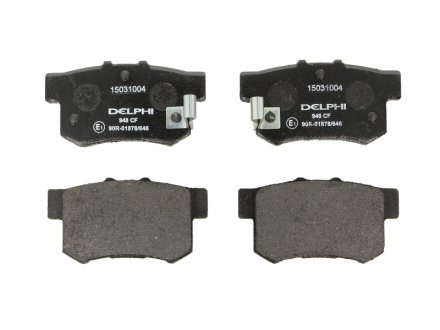 LP0948 Delphi тормозные колодки, дисковые