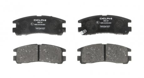 LP0955 Delphi тормозные колодки, дисковые