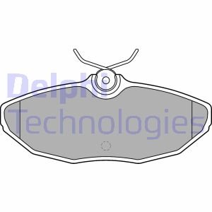 LP1505 Delphi тормозные колодки дисковые JAGUAR/LINCOLN XJ/S-Type/LS "R "98-09