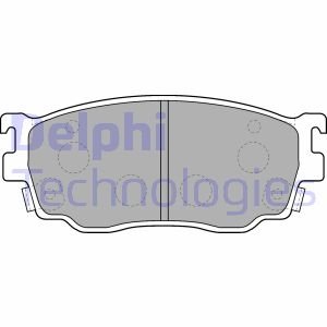 LP1527 Delphi тормозные колодки дисковые MAZDA /323/626 "F "98-04