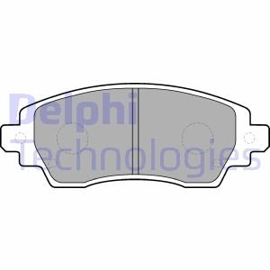 LP1560 Delphi A_Гальмівні колодки дискові TOYOTA Corolla E "F "97-02