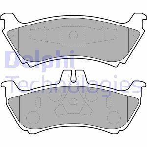 LP1692 Delphi Гальмівні колодки дискові MERCEDES ML(W163) "R "98-05