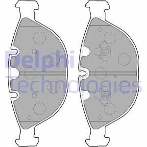 LP1798 Delphi тормозные колодки дисковые BMW 7(E65)/X5(E53) "F "01-09