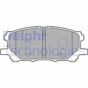 LP1823 Delphi Комплект тормозных колодок из 4 шт. дисков