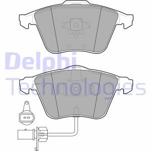 LP1922 Delphi Комплект тормозных колодок из 4 шт. дисков