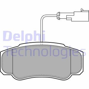 LP2054 Delphi тормозные колодки дисковые NISSAN/RENAULT NT400/Cabstar/Maxity "R "06>>