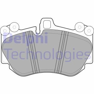 LP2116 Delphi Гальмівні колодки дискові PORSCHE Caenne "F "03-07