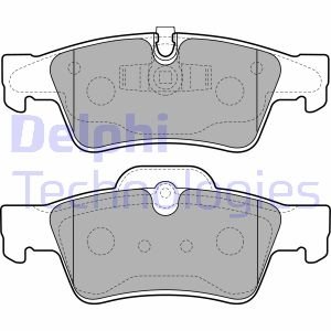 LP2124 Delphi Комплект тормозных колодок из 4 шт. дисков