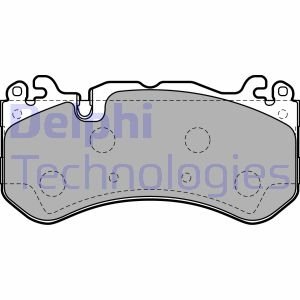 LP2149 Delphi тормозные колодки, дисковые