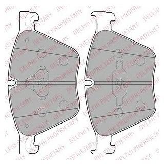 LP2210 Delphi Гальмівні колодки дискові BMW 5(F07)/X6(E71) "F "09>>