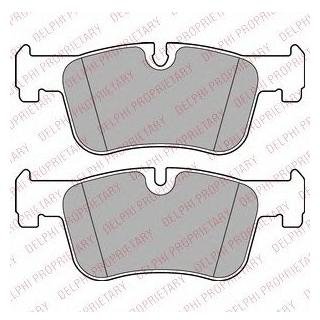 Комплект гальмівних колодок, дискове гальмо LP2285