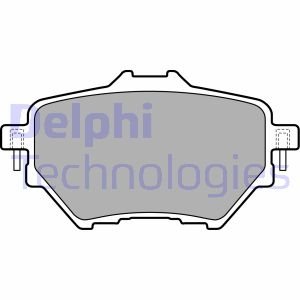 LP2505 Delphi тормозные колодки, дисковые