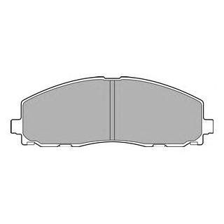 LP2694 Delphi DELPHI FIAT Тормозные колодки передн.Freemont,Chrysler Grand Voyager V,Lancia 2.0/3.6 11-