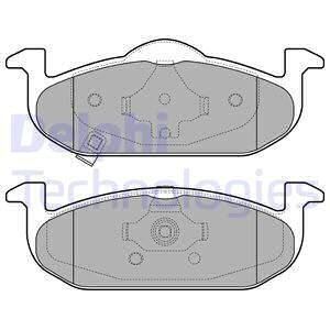 LP2695 Delphi Комплект тормозных колодок.