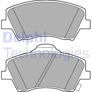 LP3264 Delphi DELPHI KIA Колодки тормозные передние Ceed 13-, Carens 1,7CRDi 13-