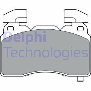 LP3366 Delphi DELPHI OPEL Тормозные колодки передние Insignia B 17-