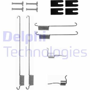 LY1323 Delphi DELPHI LANDROVER К-т установочный задних торм. колодок Freelander 1,8-2,0 -06