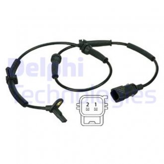 SS20372 Delphi DELPHI LANDROVER Датчик ABS передн.Freelander 06-