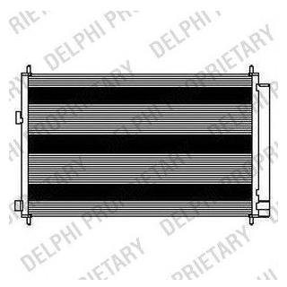 TSP0225627 Delphi Конденсатор кондиционера TOYOTA Rav4 "2,0-2,2 "06>>