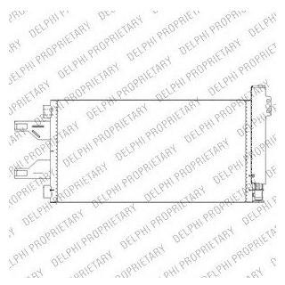 TSP0225676 Delphi Конденсер кондиціонера