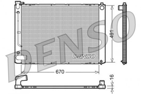 DRM50055 DENSO Конденсер