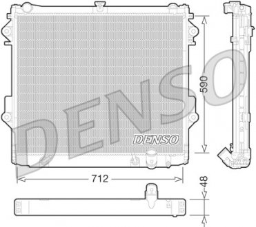 DRM50074 DENSO Конденсер