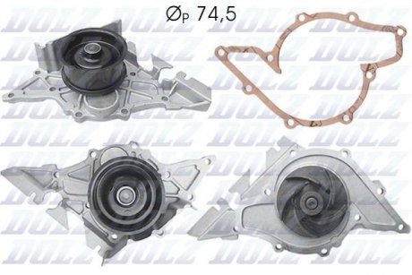 A195 DOLZ Водяной насос AUDI A4 (8D2, B5) A6 (4B, C5) ALLROA