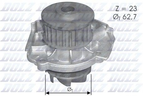 S319 DOLZ Насос системи охолодження