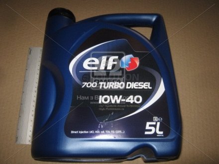 201553 ELF Масло моторне ELF 10W40 EVOL 700 TurboDiesel (5л)