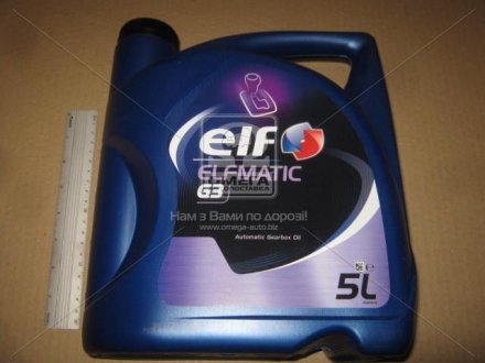 213855 ELF Олива трансміс. ELF Elfmatic G3 ATF 3 (Каністра 5л)