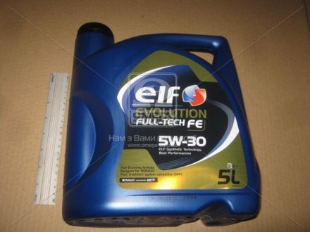 213935 ELF Олива моторна Evolution Fulltech FE 5W30 (5 Liter) ELF 213935