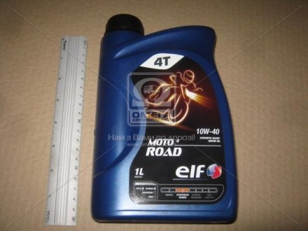 213957 ELF MOTO 4 ROAD 10W40 1L (x12)