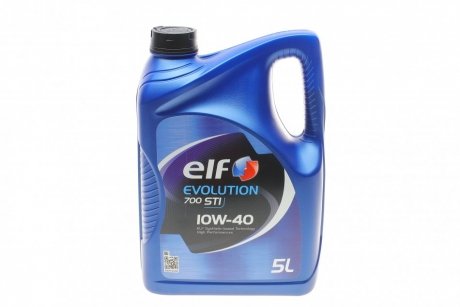 216667 ELF Олива моторна Evolution 700 STI 10W40 (5 Liter) ELF 216667