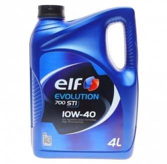 216670 ELF Олива моторна Evolution 700 STI 10W40 (4 Liter) ELF 216670