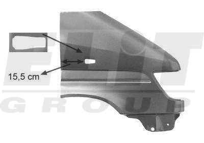 KH3546 312 ELIT Крило переднє