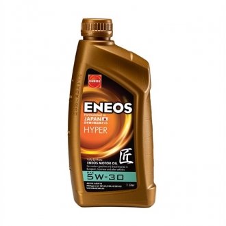 EU0030401N Eneos Масло ДВС 5W-30 ENEOS HYPER API SN, ACEA C3, GM Dexos 2, 1л, синт.