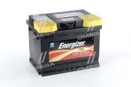 560 408 054 Energizer Аккумулятор 60Ah-12v Energizer Plus (242х175х190), R, EN540