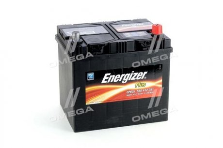 560 412 051 Energizer Аккумулятор 60Ah-12v Energizer Plus (232х173х225), R,EN510 Азия