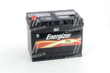568 405 055 Energizer Акумулятор 68Ah-12v Energizer Plus (261х175х220), L,EN550 Азия