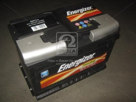 577 400 078 Energizer Аккумулятор 77Ah-12v Energizer Prem. (278х175х190), R, EN780