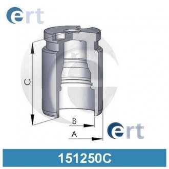151250-C ERT ERT поршень супорта KIA PICANTO 04-