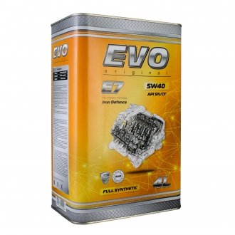 E7 4L 5W-40 EVO E7 5W-40 SN/CF 4Lx4